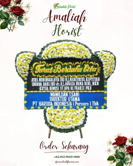 Papan Bunga Duka Telaga Antang